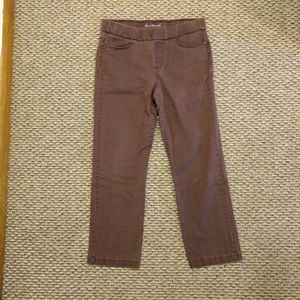 Gloria Vanderbilt Slimming Ankle Pants Brown 16